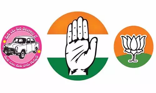 Huzurabad By Election : ప్రధాన పార్టీలకు 72గంటల టెన్షన్..! Huzurabad By Election : ప్రధాన పార్టీలకు 72గంటల టెన్షన్..!