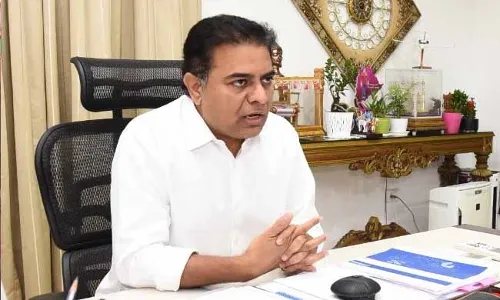 ఫ్రాన్స్కు బయలుదేరి వెళ్లిన మంత్రి కేటీఆర్..  భారీగా పెట్టుబడుల సమీకరణ లక్ష్యంగా... ఫ్రాన్స్కు బయలుదేరి వెళ్లిన మంత్రి కేటీఆర్..  భారీగా పెట్టుబడుల సమీకరణ లక్ష్యంగా...
