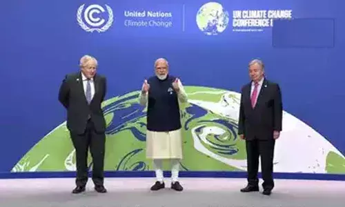 PM Modi :  స్కాట్లాండ్ గ్లాస్గోకు చేరుకున్న ప్రధాని మోదీ..! PM Modi :  స్కాట్లాండ్ గ్లాస్గోకు చేరుకున్న ప్రధాని మోదీ..!