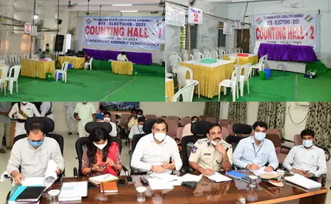 Huzurabad By Election: హుజురాబాద్లో గెలుపెవరిదో..? మరికొన్ని గంటల్లో.. Huzurabad By Election: హుజురాబాద్లో గెలుపెవరిదో..? మరికొన్ని గంటల్లో..