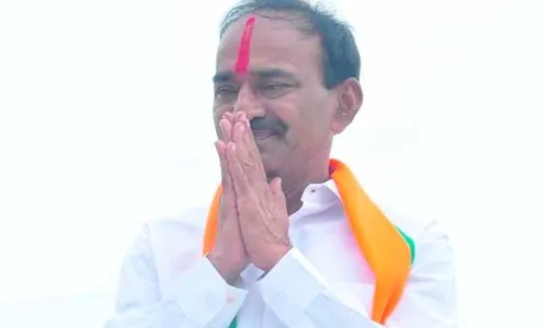 Etela rajendar  : కేసీఆర్‌కు హుజురాబాద్‌ ప్రజలు సరైన బుద్ది చెప్పారు..!