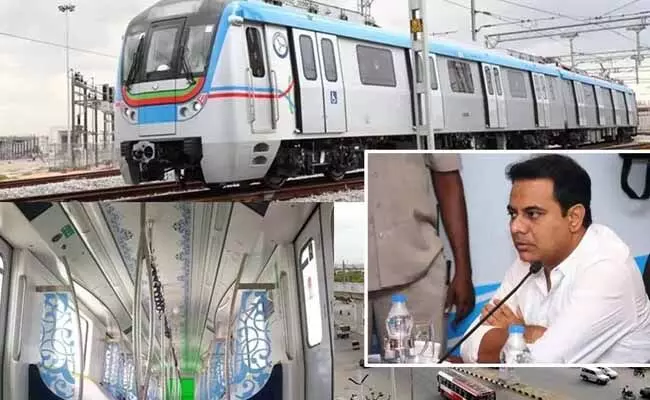 Minister KTR : మెట్రో రైల్ టైమింగ్స్ సమస్యపై నెటిజన్ వీడియోకు స్పందించిన కేటీఆర్ Minister KTR : మెట్రో రైల్ టైమింగ్స్ సమస్యపై నెటిజన్ వీడియోకు స్పందించిన కేటీఆర్