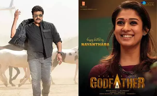 Nayanathara : గాడ్‌‌‌ఫాద‌ర్‌ నుంచి  న‌య‌న‌తార లుక్ ..!