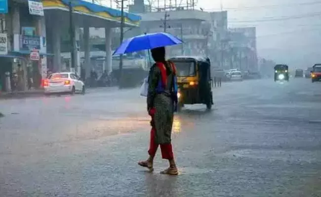 Andhra Pradesh Rains :  ఏపీలోని పలు జిల్లాల్లో భారీ వర్షాలు