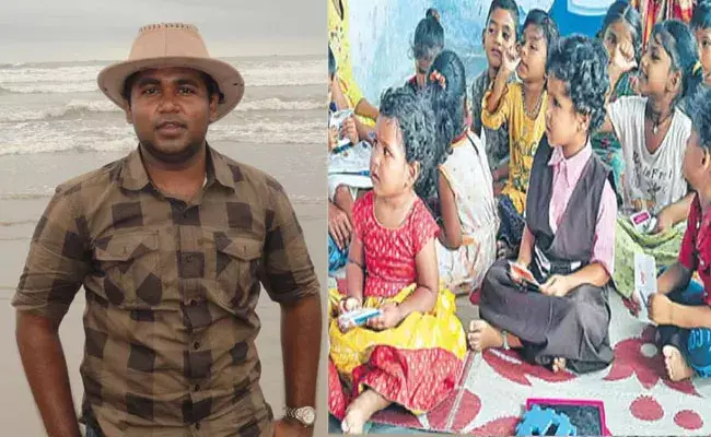 Komaram Bheem District: అంగన్వాడీలో కలెక్టర్ పిల్లలు.. అందరికీ ఆదర్శం.. Komaram Bheem District: అంగన్వాడీలో కలెక్టర్ పిల్లలు.. అందరికీ ఆదర్శం..