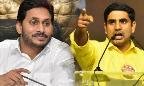 Nara Lokesh, Jagan (tv5news.in)