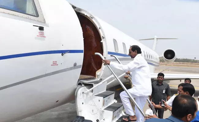 KCR Delhi Tour (tv5news.in) KCR Delhi Tour (tv5news.in)