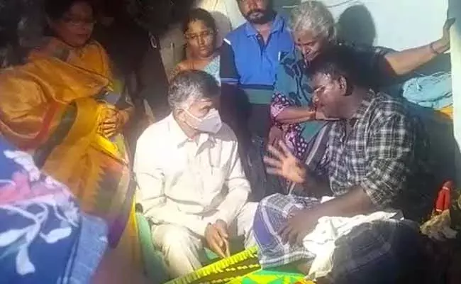 Chandrababu Tour : వరద బాధితుల మరణాలన్నీ ముమ్మాటికీ ప్రభుత్వ హత్యలే  : చంద్రబాబు