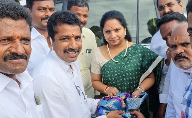 K Kavitha (tv5news.in) K Kavitha (tv5news.in)