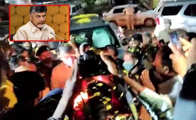Chandrababu Naidu : రాయలచెరువును పరిశీలించిన చంద్రబాబు