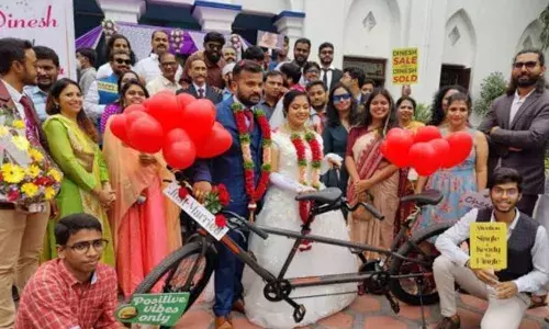 Groom Variety Entry (tv5news.in)