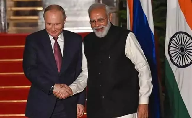 PM Modi : భారత్- రష్యా సంబంధాలు సుస్థిరంగా ఉన్నాయి : మోదీ PM Modi : భారత్- రష్యా సంబంధాలు సుస్థిరంగా ఉన్నాయి : మోదీ