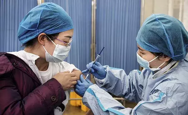 China Omicron case   :చైనాలో తొలి ఒమిక్రాన్ కేసు ..! China Omicron case   :చైనాలో తొలి ఒమిక్రాన్ కేసు ..!