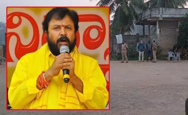 chintamaneni prabhakar : చింతమనేని ప్రభాకర్ ఇంటి వద్ద ఉద్రికత్త chintamaneni prabhakar : చింతమనేని ప్రభాకర్ ఇంటి వద్ద ఉద్రికత్త