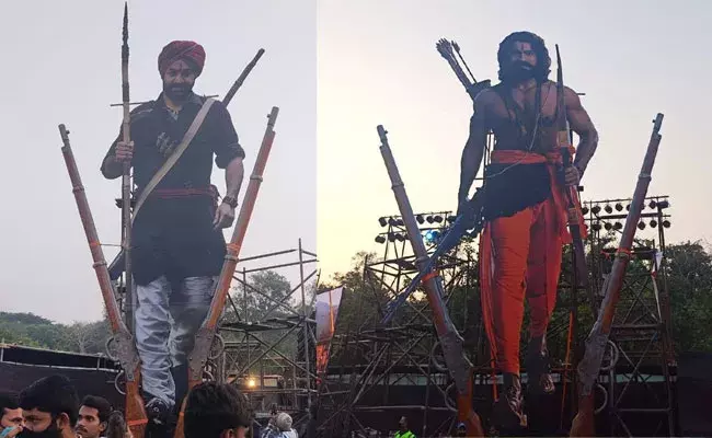 RRR Movie: సీతారామరాజుగా చరణ్, కొమురం భీమ్గా ఎన్టీఆర్.. ముంబాయ్లో భారీ కట్ ఔట్లు.. RRR Movie: సీతారామరాజుగా చరణ్, కొమురం భీమ్గా ఎన్టీఆర్.. ముంబాయ్లో భారీ కట్ ఔట్లు..