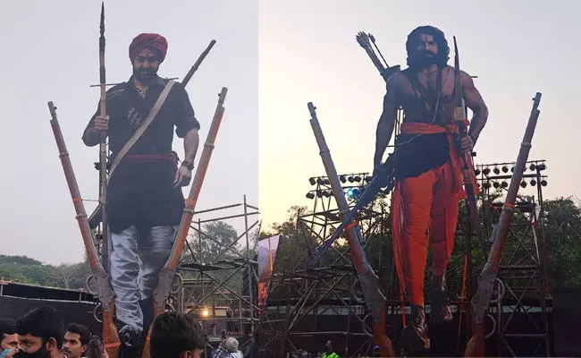 RRR Movie: సీతారామరాజుగా చరణ్, కొమురం భీమ్గా ఎన్టీఆర్.. ముంబాయ్లో భారీ కట్ ఔట్లు.. RRR Movie: సీతారామరాజుగా చరణ్, కొమురం భీమ్గా ఎన్టీఆర్.. ముంబాయ్లో భారీ కట్ ఔట్లు..