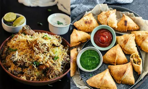 Swiggy Statistics 2021: అయితే బిర్యానీ.. లేదా సమోసా.. ఈ రెండింటికే అందరి ఓటు.. Swiggy Statistics 2021: అయితే బిర్యానీ.. లేదా సమోసా.. ఈ రెండింటికే అందరి ఓటు..