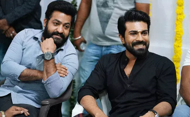 RRR: ఎన్టీఆర్, రామ్చరణ్ల షాకింగ్ రెమ్యునరేషన్..! RRR: ఎన్టీఆర్, రామ్చరణ్ల షాకింగ్ రెమ్యునరేషన్..!