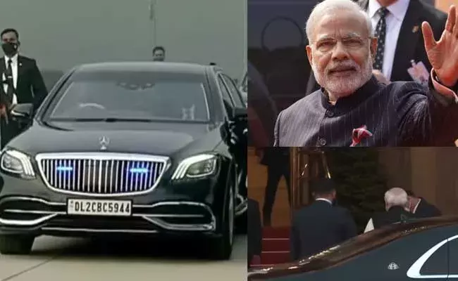 Narendra Modi : ప్రధాని మోదీ కాన్వాయ్లోకి సరికొత్త కారు.. ఫీచర్లు ఏంటో తెలుసా? Narendra Modi : ప్రధాని మోదీ కాన్వాయ్లోకి సరికొత్త కారు.. ఫీచర్లు ఏంటో తెలుసా?