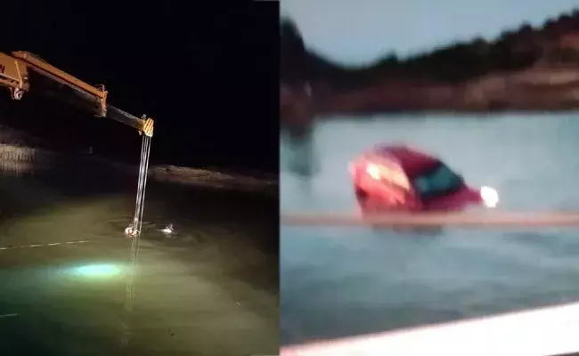 Anantapur: నీటిగుంతలో కారు.. ఒకే కుటుంబానికి చెందిన అయిదుగురు మృతి.. Anantapur: నీటిగుంతలో కారు.. ఒకే కుటుంబానికి చెందిన అయిదుగురు మృతి..