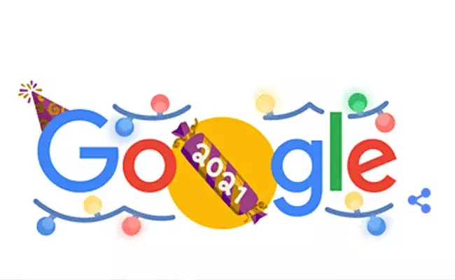 Google Doodle: గూగుల్ న్యూ ఇయర్ సర్‌ప్రైజ్.. మిస్సవకండి..!!