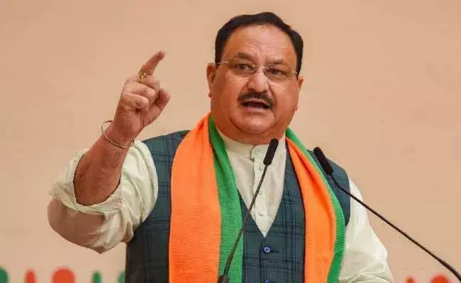 JP Nadda : రేపు కరీంనగర్ కు బీజేపీ జాతీయ అధ్యక్షుడు జేపీ నడ్డా JP Nadda : రేపు కరీంనగర్ కు బీజేపీ జాతీయ అధ్యక్షుడు జేపీ నడ్డా