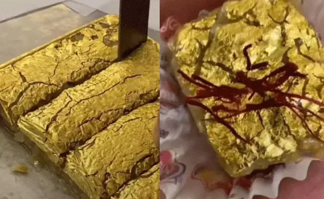 Gold Mithai: కేజీ స్వీట్ రూ.16,000.. అయినా క్యూ కట్టేస్తున్న జనం Gold Mithai: కేజీ స్వీట్ రూ.16,000.. అయినా క్యూ కట్టేస్తున్న జనం