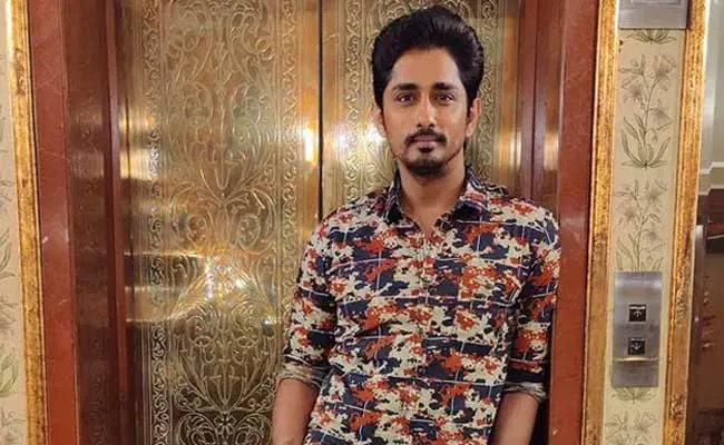 Siddharth : మరో వివాదంలో సినీ హీరో సిద్ధార్థ్ Siddharth : మరో వివాదంలో సినీ హీరో సిద్ధార్థ్