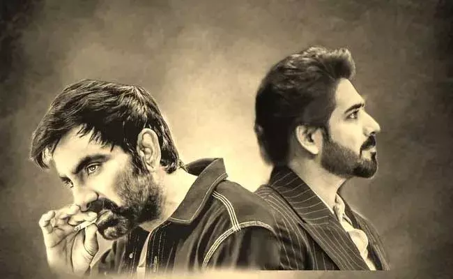 Sushanth : రావణాసురలో  సుశాంత్..  ఫస్ట్ లుక్ బీభత్సం..!