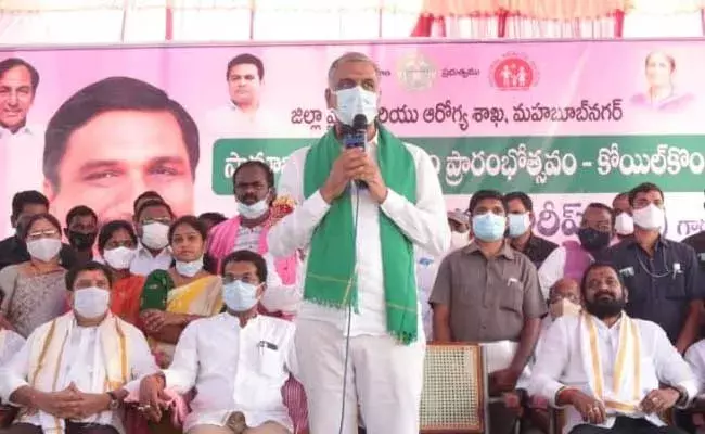 Harish Rao : ఇప్పటివరకు లక్ష ఉద్యోగాలు ఇచ్చాం : మంత్రి హరీష్ రావు Harish Rao : ఇప్పటివరకు లక్ష ఉద్యోగాలు ఇచ్చాం : మంత్రి హరీష్ రావు