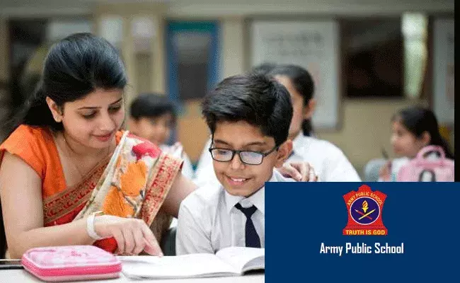 Army Public School Recruitment 2022: ఆర్మీ పబ్లిక్ స్కూల్లో టీచింగ్ నాన్ టీచింగ్ పోస్టుల భర్తీకి నోటిఫికేషన్.. Army Public School Recruitment 2022: ఆర్మీ పబ్లిక్ స్కూల్లో టీచింగ్ నాన్ టీచింగ్ పోస్టుల భర్తీకి నోటిఫికేషన్..