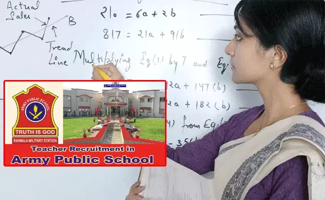 Army Public School Recruitment 2022: ఆర్మీ పబ్లిక్ స్కూల్‌లో 8700 టీచర్ పోస్టుల భర్తీకి నోటిఫికేషన్..