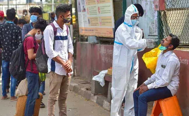 India corona : దేశవ్యాప్తంగా మళ్ళీ కరోనా కేసులు..! India corona : దేశవ్యాప్తంగా మళ్ళీ కరోనా కేసులు..!