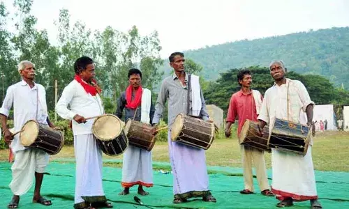 Ramachandraiah : కంచు తాళం.. కంచు మేళం రామచంద్రయ్యకు పద్మశ్రీ Ramachandraiah : కంచు తాళం.. కంచు మేళం రామచంద్రయ్యకు పద్మశ్రీ