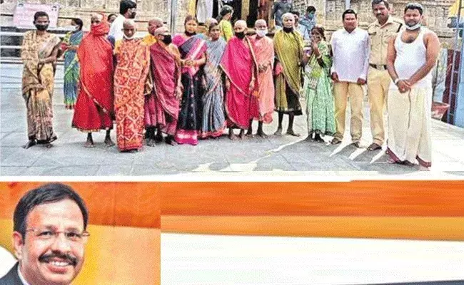 V.C Sajjanar IPS MD TSRTC Office: సజ్జనార్ మంచి మనసు.. సొంత ఖర్చుతో వృద్దులను..