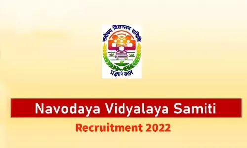 Navodaya Vidyalaya Samiti Recruitment 2022: టెన్త్, ఇంటర్, డిగ్రీ అర్హతతో నవోదయ విద్యాలయ సమితిలో ఉద్యోగాలు.. Navodaya Vidyalaya Samiti Recruitment 2022: టెన్త్, ఇంటర్, డిగ్రీ అర్హతతో నవోదయ విద్యాలయ సమితిలో ఉద్యోగాలు..