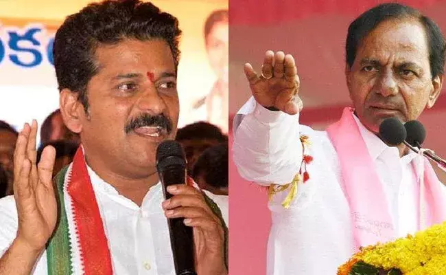 Revanth Reddy: సీఎం కేసీఆర్, రెండు మీడియా సంస్థలపై రేవంత్ రెడ్డి ఫిర్యాదు.. Revanth Reddy: సీఎం కేసీఆర్, రెండు మీడియా సంస్థలపై రేవంత్ రెడ్డి ఫిర్యాదు..
