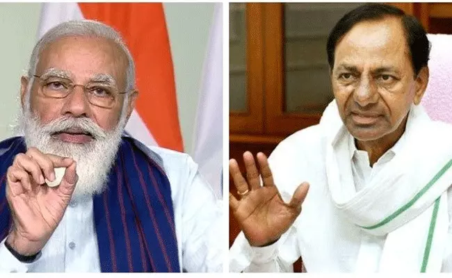 KCR: ప్రధాని హైదరాబాద్ పర్యటనకు కేసీఆర్ దూరం... KCR: ప్రధాని హైదరాబాద్ పర్యటనకు కేసీఆర్ దూరం...