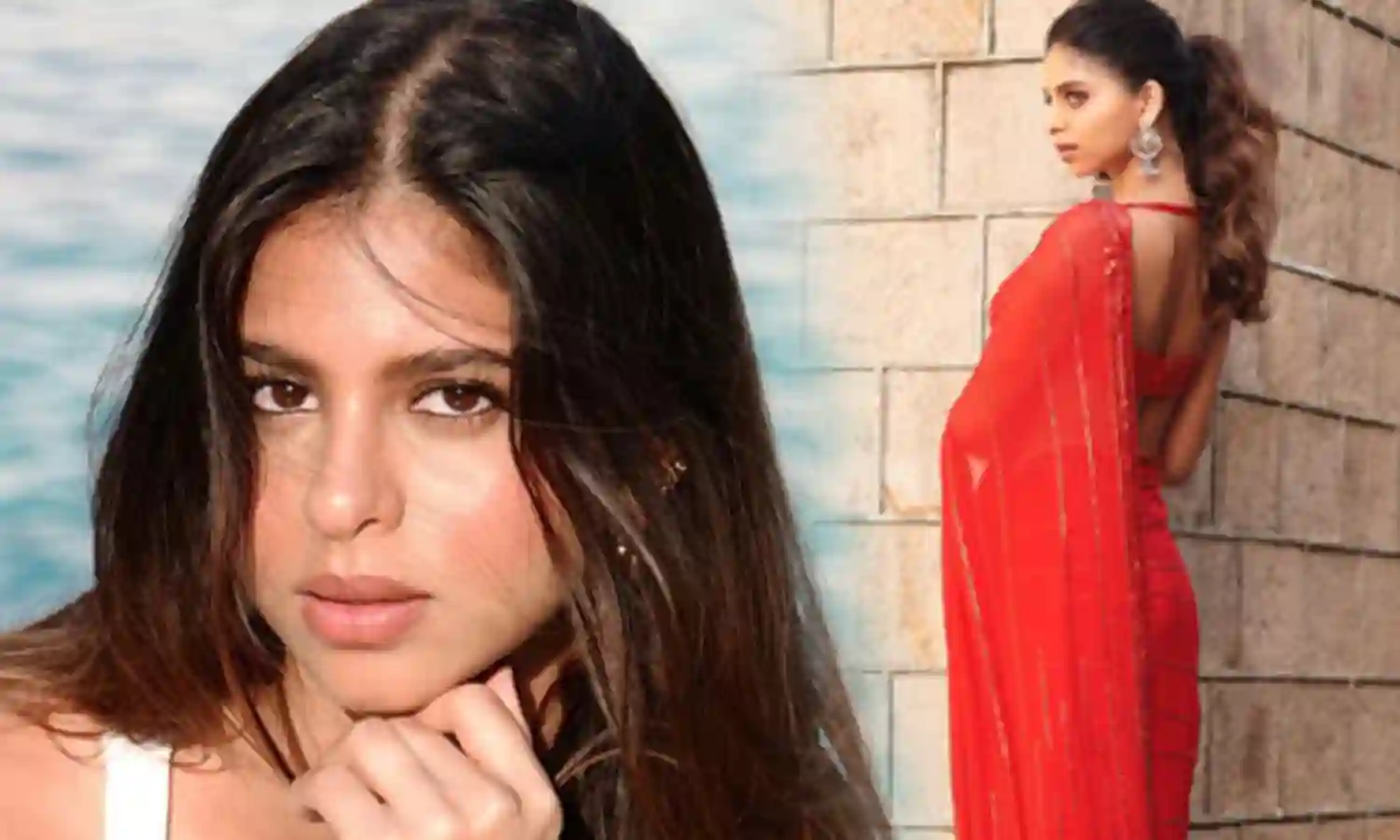 Suhana Khan: రెడ్ శారీలో షారుఖ్ కూతురు.. హీరోయిన్ కళ కనిపిస్తుందిగా..! Suhana Khan: రెడ్ శారీలో షారుఖ్ కూతురు.. హీరోయిన్ కళ కనిపిస్తుందిగా..!