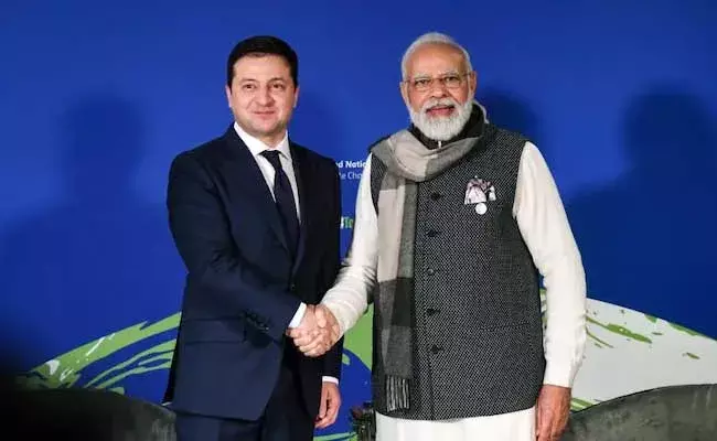 Volodymyr Zelenskyy: ప్రధాని మోదీకి ఉక్రెయిన్ అధ్యక్షుడు జెలెన్‌స్కీ ఫోన్