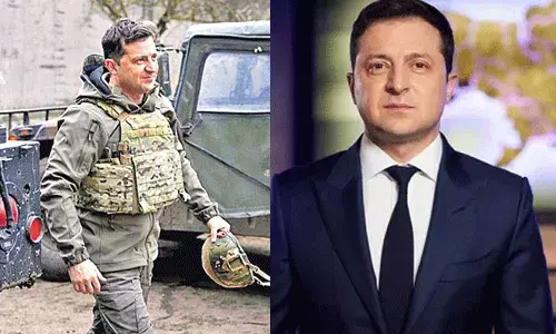 Volodymyr Zelensky: హాస్య నటుడి నుంచి అధ్యక్షుడిగా ఎదిగి.. రష్యాకి ఎదురునిలిచి.. Volodymyr Zelensky: హాస్య నటుడి నుంచి అధ్యక్షుడిగా ఎదిగి.. రష్యాకి ఎదురునిలిచి..