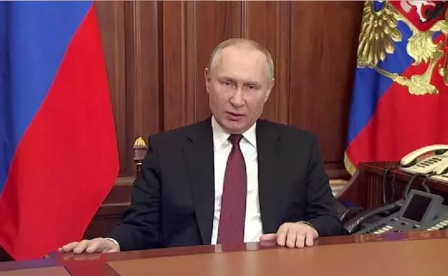 Vladimir Putin : ఊహించిన దానికంటే ఉక్రెయిన్తో భీకర యుద్ధం ఉంటుంది : పుతిన్ Vladimir Putin : ఊహించిన దానికంటే ఉక్రెయిన్తో భీకర యుద్ధం ఉంటుంది : పుతిన్