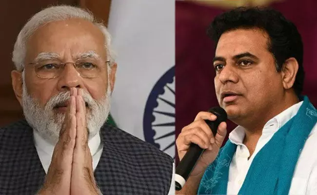 KTR: కేంద్రం ప్రవేశపెట్టిన ఆత్మనిర్భర ప్యాకేజీ అంతా బోగస్సే: కేటీఆర్ KTR: కేంద్రం ప్రవేశపెట్టిన ఆత్మనిర్భర ప్యాకేజీ అంతా బోగస్సే: కేటీఆర్