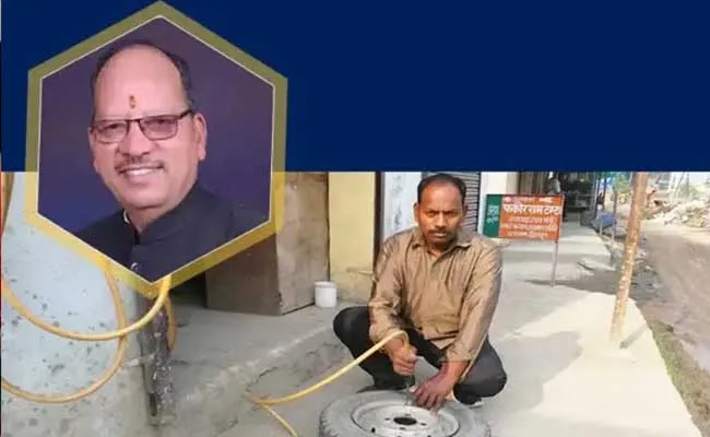 Uttarakhand  : తండ్రి ఎమ్మెల్యే.. కొడుకుది పంక్చర్ షాప్..! Uttarakhand  : తండ్రి ఎమ్మెల్యే.. కొడుకుది పంక్చర్ షాప్..!