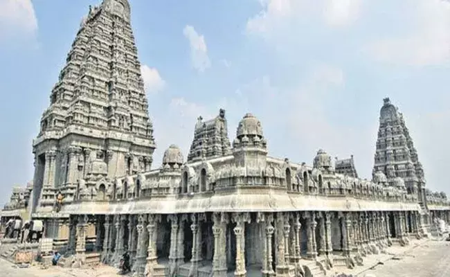 Yadadri: యాదాద్రి పునః ప్రారంభోత్సవంలో ప్రధాన ఘట్టం..