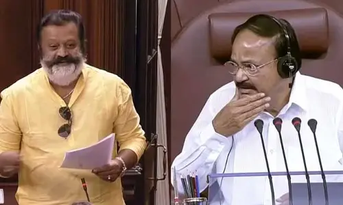 Venkaiah Naidu :  అది గడ్డమా లేకా మాస్కా.. రాజ్యసభలో ఆసక్తికరమైన సన్నివేశం