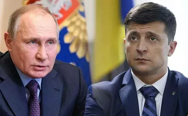Ukraine Russia: త్వరలోనే జెలెన్ స్కీ- పుతిన్ మధ్య చర్చలు.. దీంతో యుద్ధం ఆగేనా..? Ukraine Russia: త్వరలోనే జెలెన్ స్కీ- పుతిన్ మధ్య చర్చలు.. దీంతో యుద్ధం ఆగేనా..?