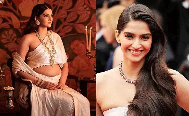Sonam Kapoor : బాలీవుడ్ బ్యూటీ.. బేబీ బంప్ తో ఫోటో షూట్.. Sonam Kapoor : బాలీవుడ్ బ్యూటీ.. బేబీ బంప్ తో ఫోటో షూట్..