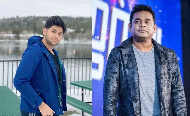 AR Rahman: గ్రామీ అవార్డ్ ఫంక్షన్ లో మెరిసిన అమీన్.. తండ్రి రెహమాన్ తో కలిసి ..