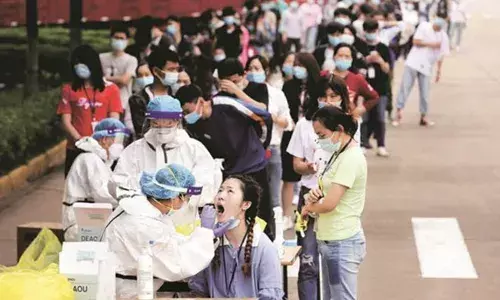 China: చైనాలో మరో కొత్త సబ్-వేరియంట్.. రికార్డు స్థాయిలో కేసులు.. China: చైనాలో మరో కొత్త సబ్-వేరియంట్.. రికార్డు స్థాయిలో కేసులు..